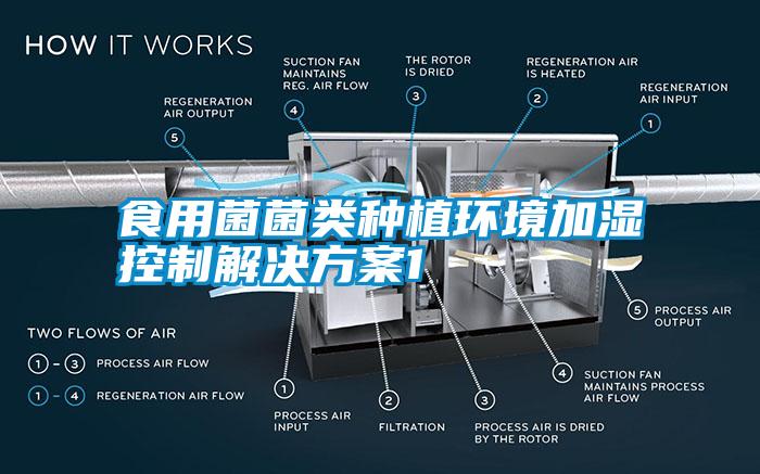 食用菌菌類(lèi)種植環(huán)境加濕控制解決方案1