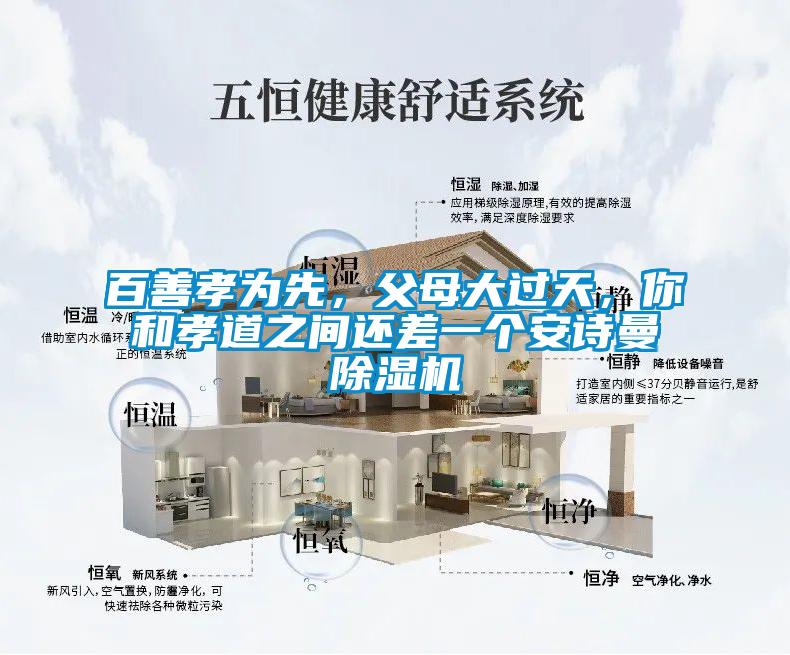 百善孝為先,父母大過天,你和孝道之間還差一個安詩曼除濕機