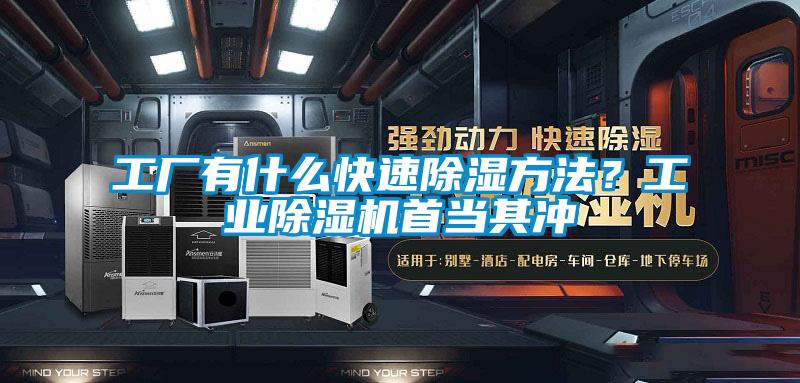 工廠有什么快速除濕方法?工業(yè)除濕機首當其沖