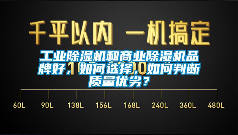 工業除濕機和商業除濕機品牌好，如何選擇，如何判斷質量優劣？