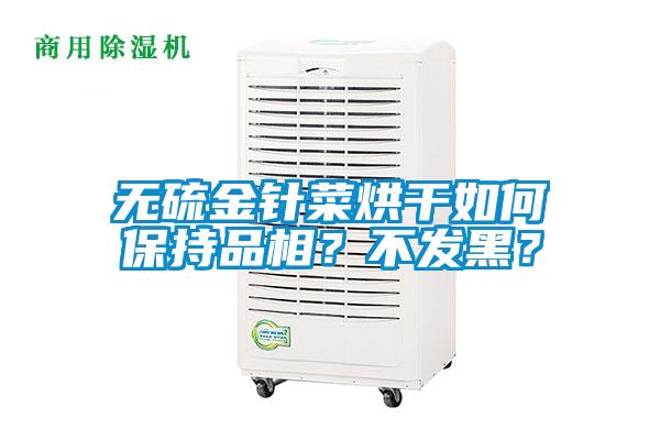 無(wú)硫金針菜烘干如何保持品相？不發(fā)黑？