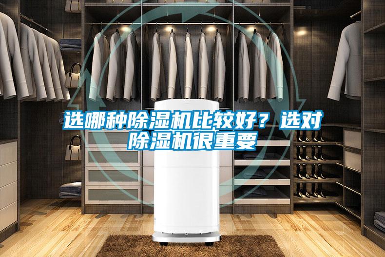 選哪種除濕機比較好？選對除濕機很重要