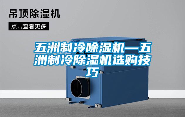 五洲制冷除濕機(jī)—五洲制冷除濕機(jī)選購技巧