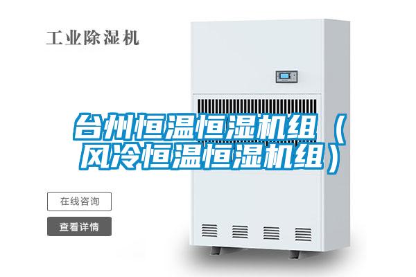 臺州恒溫恒濕機組（風冷恒溫恒濕機組）