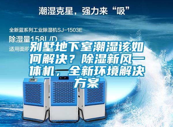 別墅地下室潮濕該如何解決?除濕新風(fēng)一體機(jī),全新環(huán)境解決方案