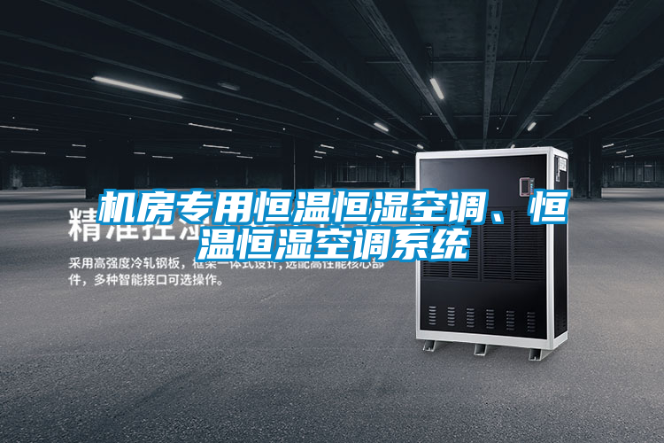 機房專用恒溫恒濕空調、恒溫恒濕空調系統