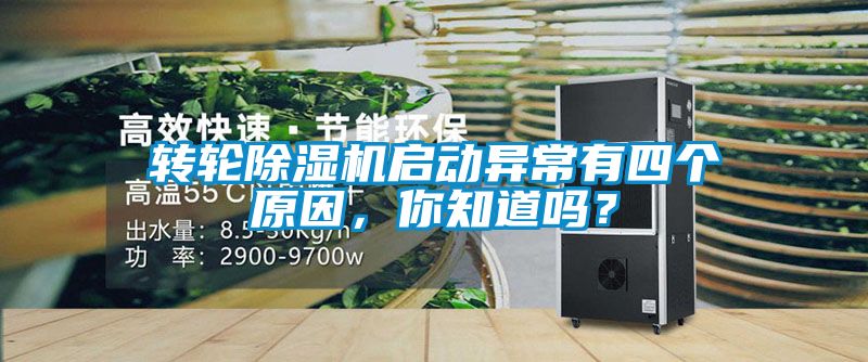 轉(zhuǎn)輪除濕機啟動異常有四個原因,你知道嗎?