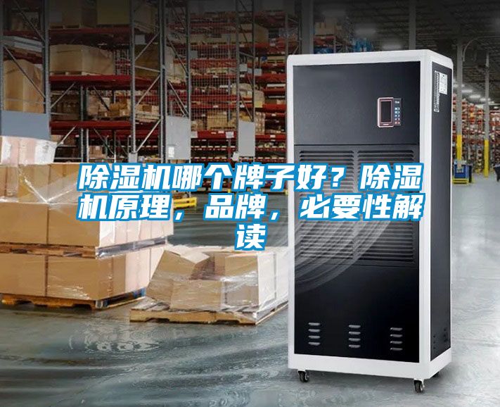 除濕機哪個牌子好？除濕機原理，品牌，必要性解讀