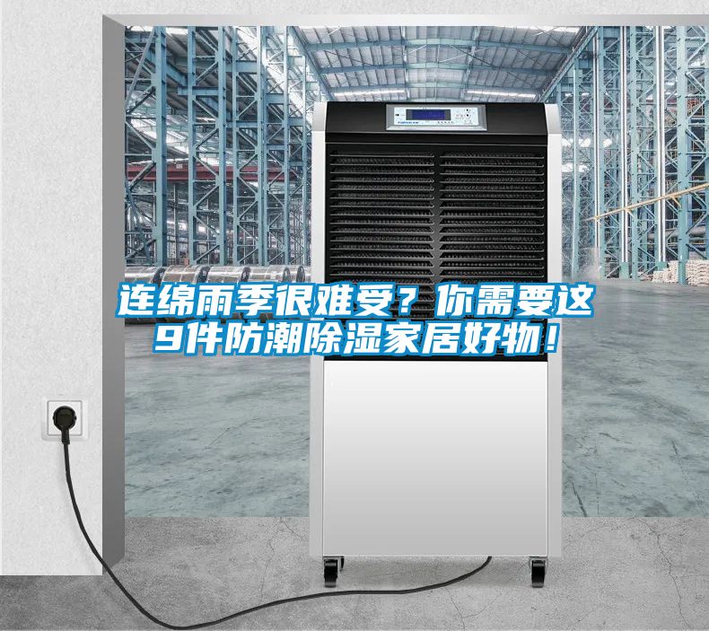 連綿雨季很難受？你需要這9件防潮除濕家居好物！