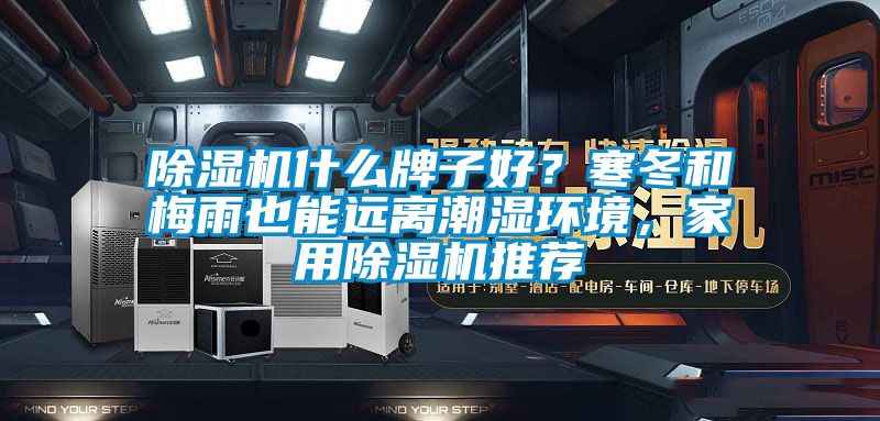 除濕機什么牌子好？寒冬和梅雨也能遠離潮濕環境，家用除濕機推薦